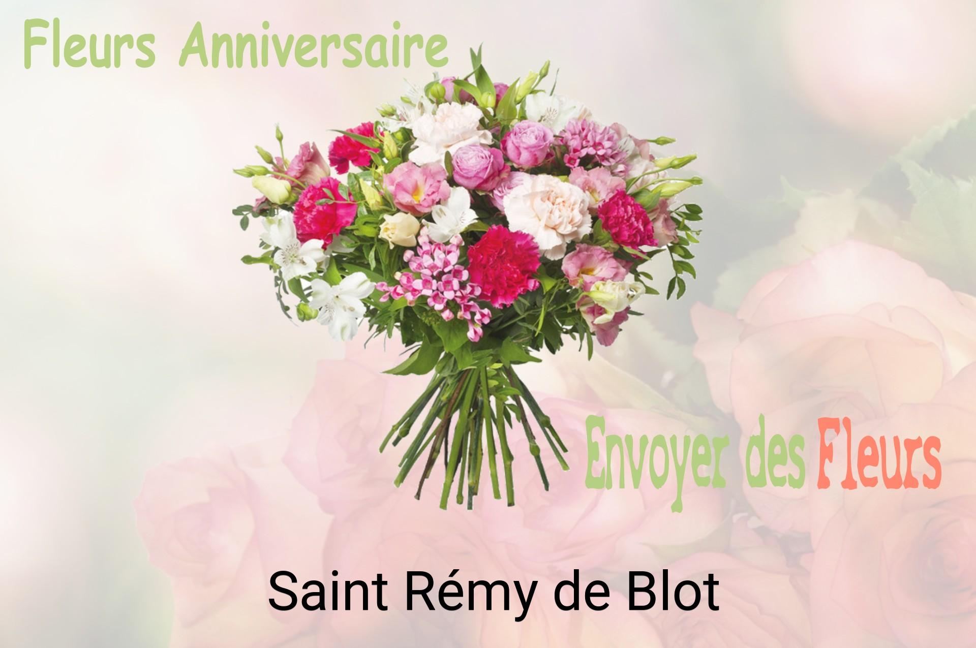 Bouquet de fleurs d’anniversaire livré à Saint-Rémy-de-Blot