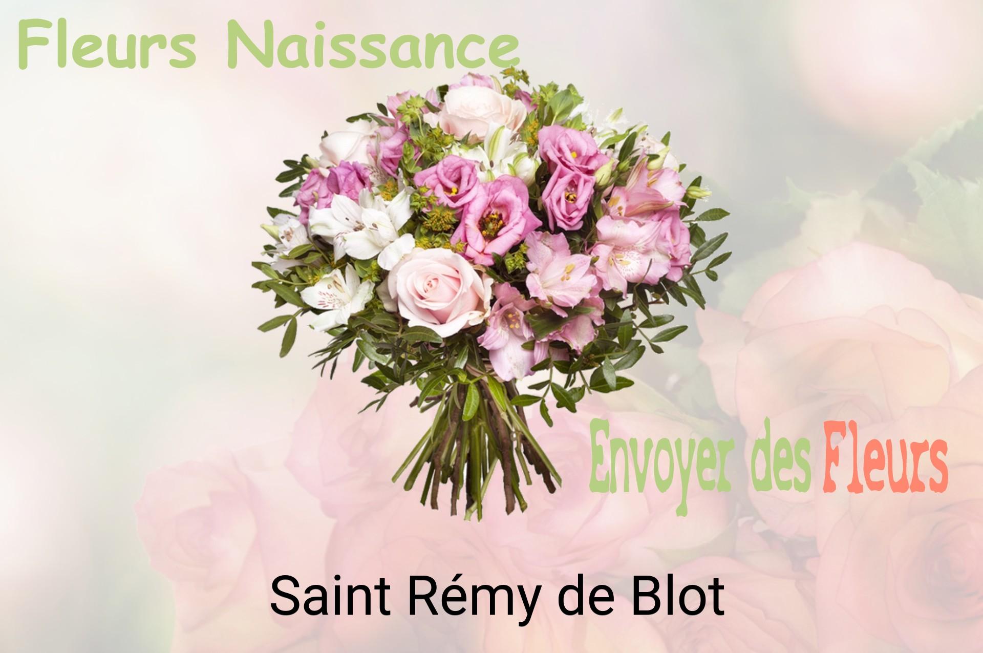 Bouquet de fleurs de naissance livré à Saint-Rémy-de-Blot