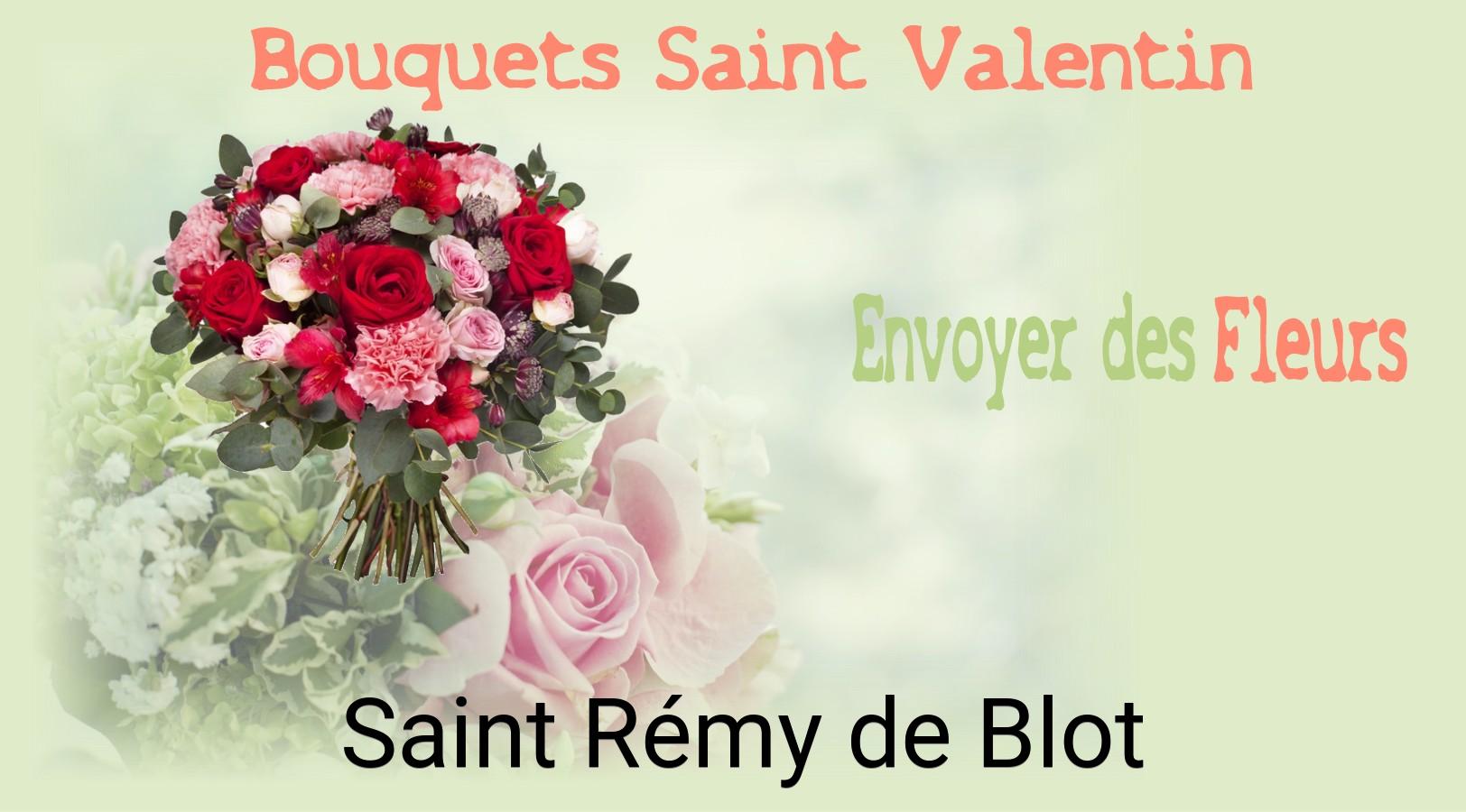 Roses de Saint-Valentin livrées à Saint-Rémy-de-Blot